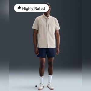 Mens Nike 24.7 Perfect Stretch 6" Golf Shorts Obsidian Blue Size 40 MSRP $100